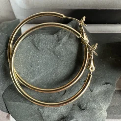 VIAMAJA Hoops<Øreringe Hazel 18k forgyldt