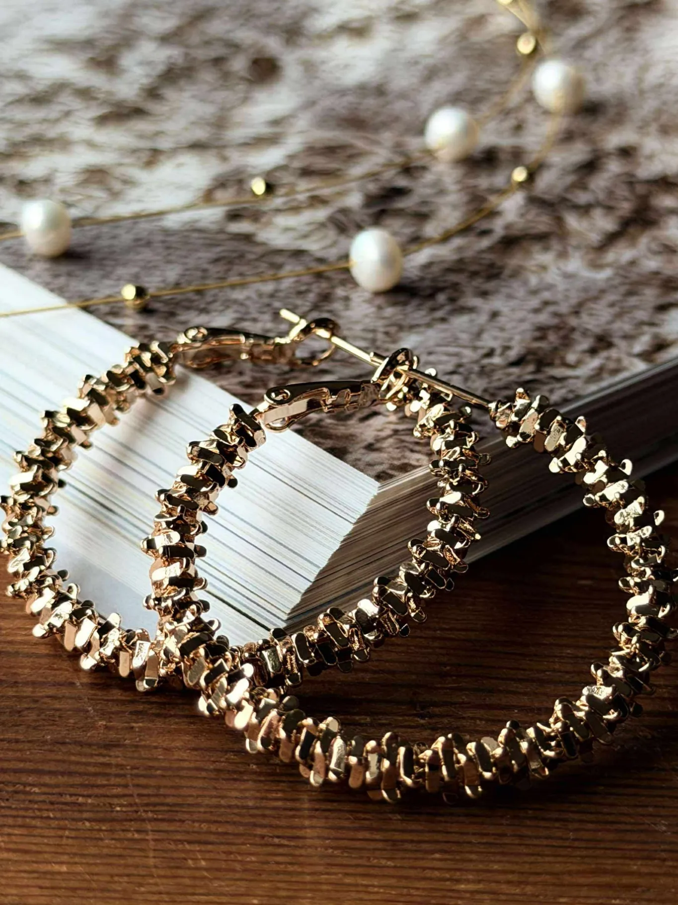 VIAMAJA Hoops<Øreringe INA Hoops Small - 18K forgyldt