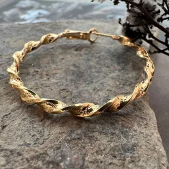 VIAMAJA Hoops<Øreringe Jenna Hoops 18K forgyldt