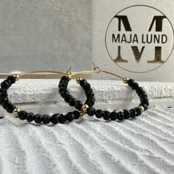 VIAMAJA Hoops<Øreringe Merle – Black