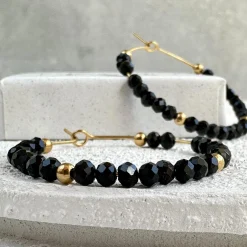 VIAMAJA Hoops<Øreringe Merle – Black