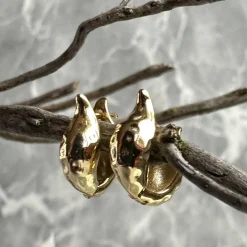 VIAMAJA Premium Smykker<Øreringe Sheila 18K forgyldt sterling sølv