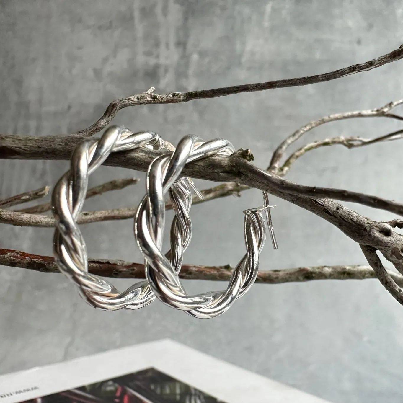 VIAMAJA Hoops<Øreringe Tania Sterling Silver