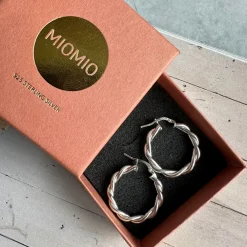 VIAMAJA Hoops<Øreringe Tania Sterling Silver