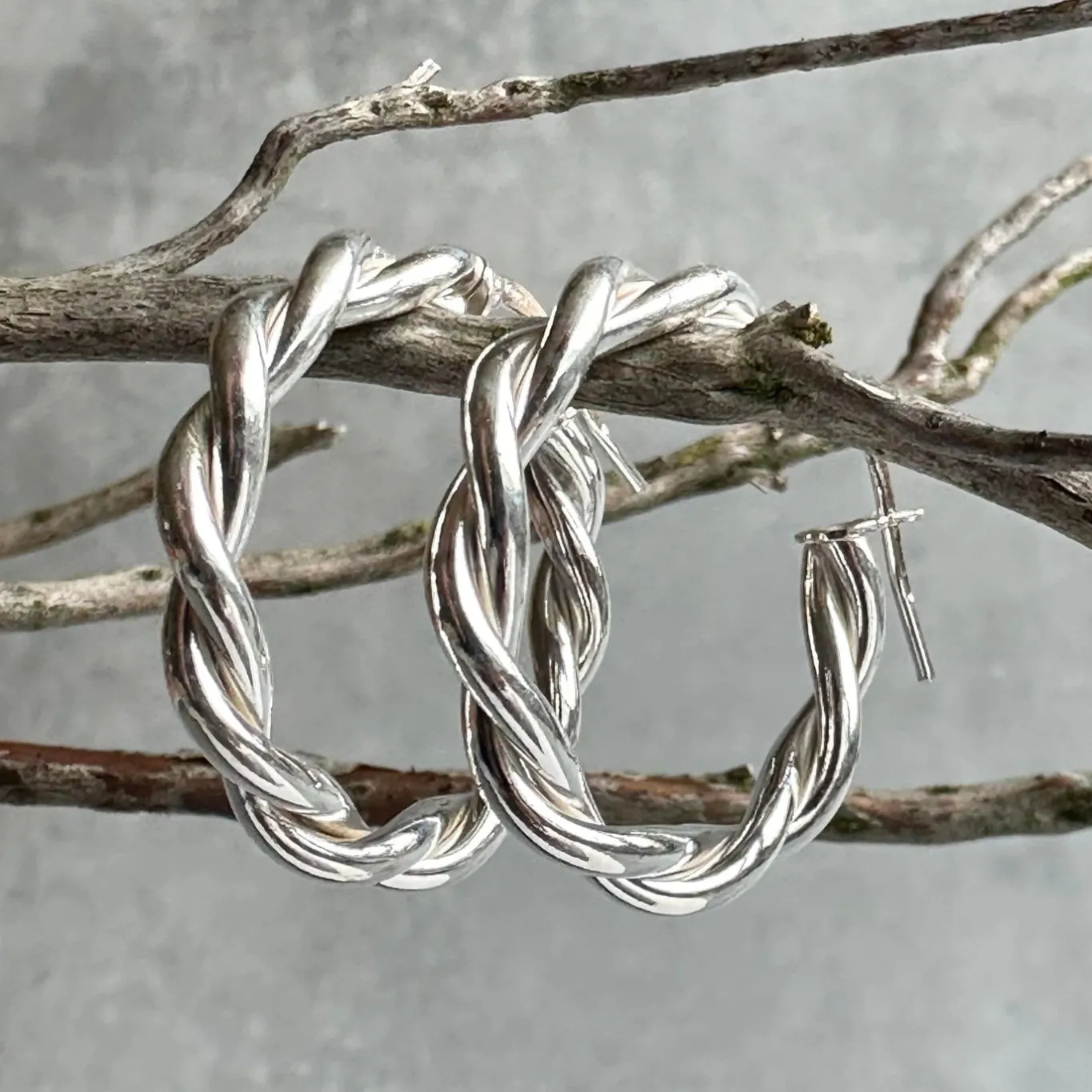 VIAMAJA Hoops<Øreringe Tania Sterling Silver