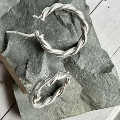 VIAMAJA Hoops<Øreringe Tania Sterling Silver