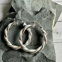 VIAMAJA Hoops<Øreringe Tania Sterling Silver