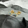 VIAMAJA Ørestikker<Ørestikker GIA – Blue 18K forgyldt