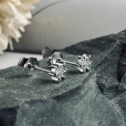 VIAMAJA Ørestikker|Til Konfirmanden<Ørestikker GIA - Klar Silver
