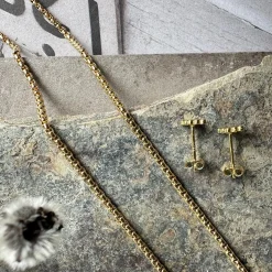 VIAMAJA Ørestikker<Ørestikker Joma 18K forgyldt Sterling Silver