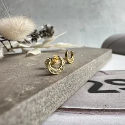 VIAMAJA Ørestikker<Ørestikker Marleen 18K forgyldt Sterling Silver