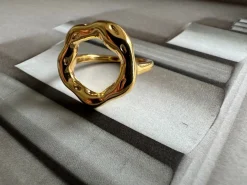 VIAMAJA Ringe|Vandfaste Smykker<Ring Brianna forgyldt