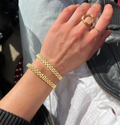 VIAMAJA Ringe|Vandfaste Smykker<Ring Brianna forgyldt