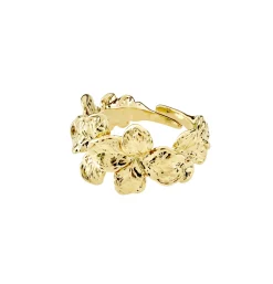 VIAMAJA Ringe<Ring CHARMAINE forgyldt