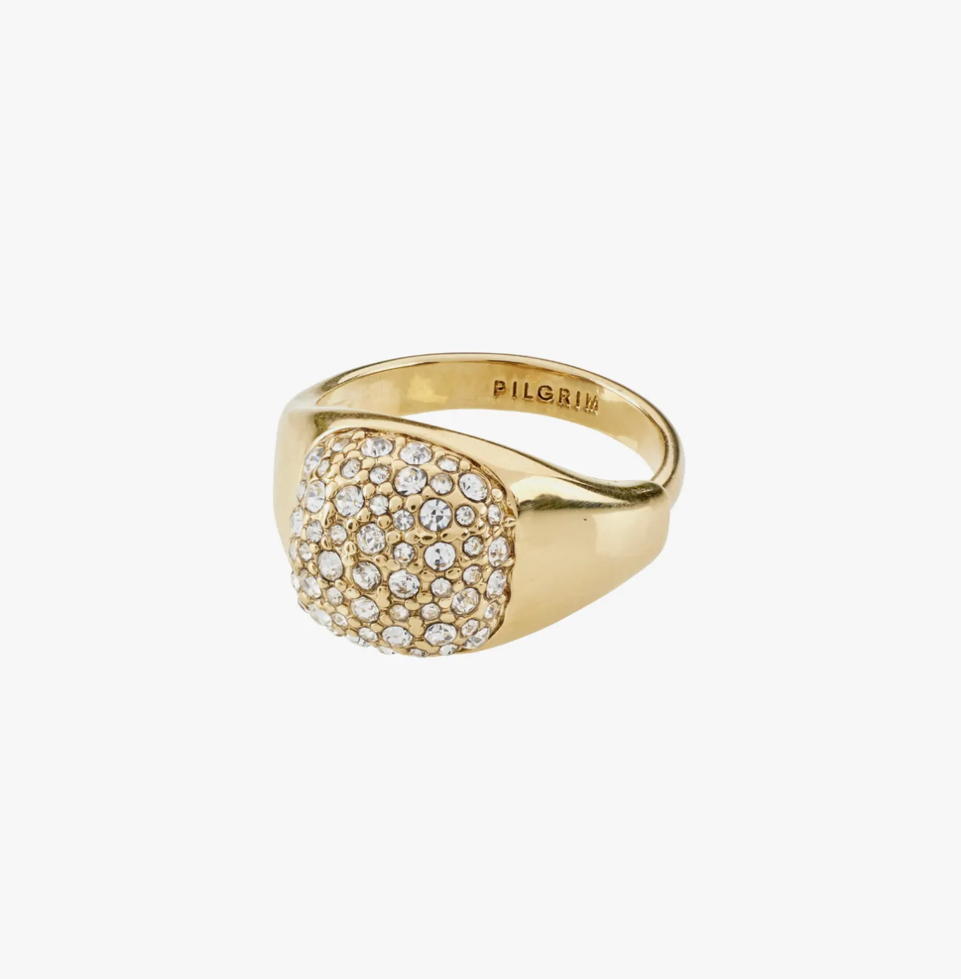 VIAMAJA Ringe<Ring CINDY krystal - Forgyldt