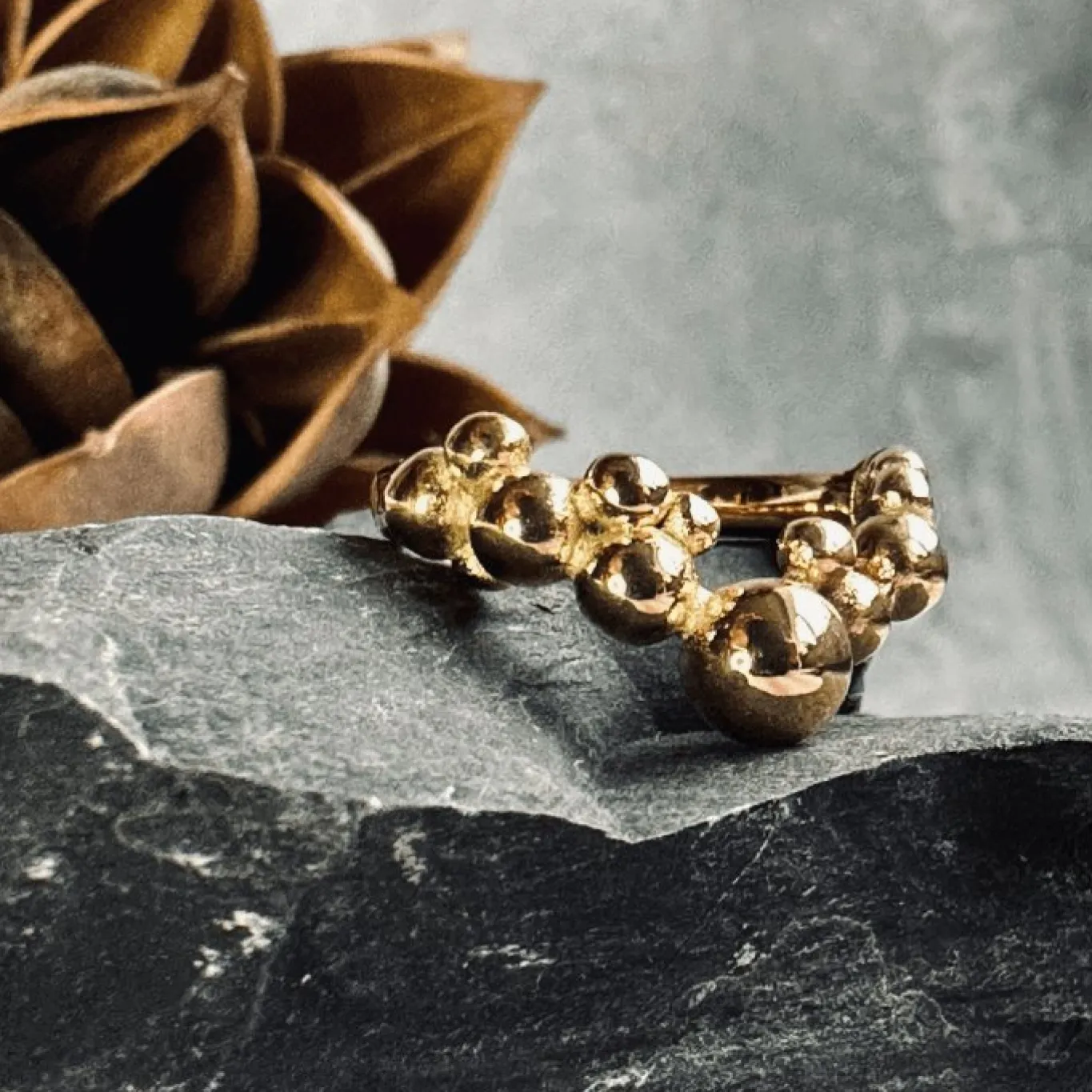 VIAMAJA Ringe<Ring Gabriella forgyldt