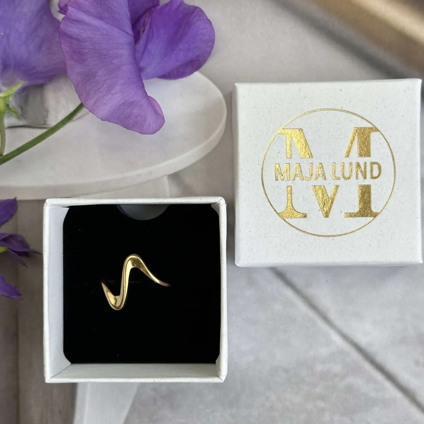 VIAMAJA Ringe|Vandfaste Smykker<Ring Ida – Vandfast