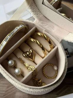 VIAMAJA Ringe|Vandfaste Smykker<Ring JENNINGS forgyldt