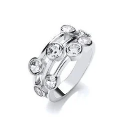 VIAMAJA Ringe|Premium Smykker<Ring Miriam Clear - Sterling Silver