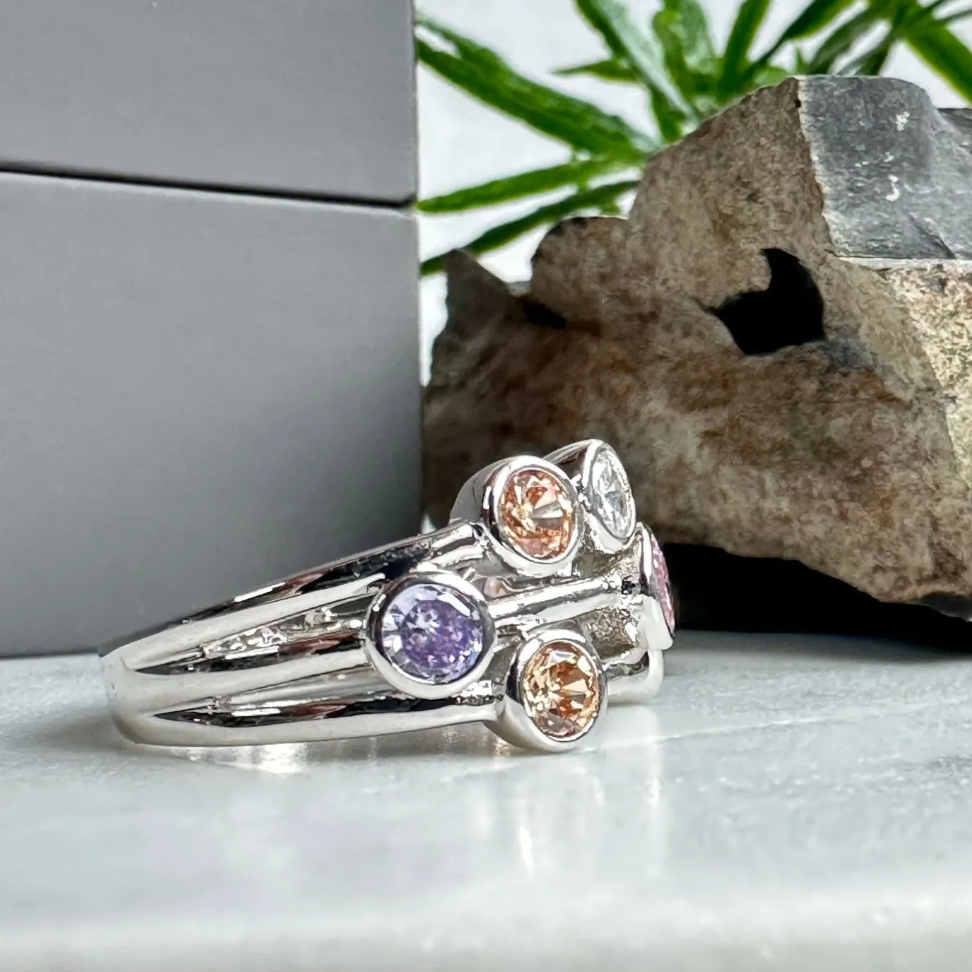 VIAMAJA Ringe|Premium Smykker<Ring Miriam Color - Sterling silver