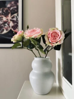 VIAMAJA Blomster<Rose 45cm – Pink