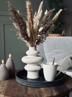 VIAMAJA Interiør|Fad / Bakker<Rund fad / bakke i beton look - Stor