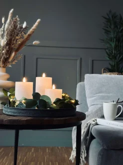 VIAMAJA Interiør|Fad / Bakker<Rund fad / bakke i beton look - Stor