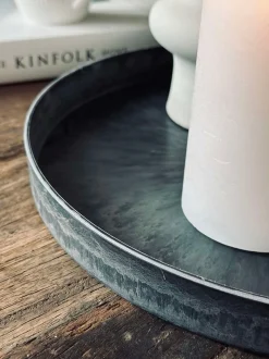 VIAMAJA Interiør|Fad / Bakker<Rund fad / bakke i beton look - Stor