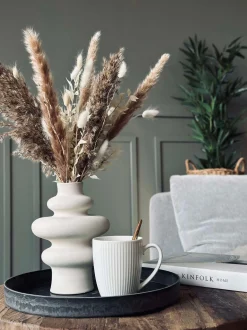 VIAMAJA Interiør|Fad / Bakker<Rund fad / bakke i beton look - Stor
