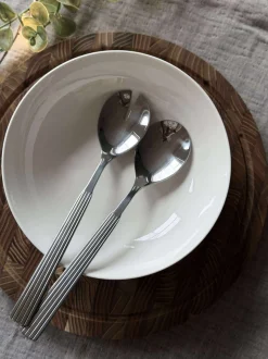 VIAMAJA Bestik Og Køkkenredskaber|Rustfrit Stål<Salatbestik Ester - Rustfrit stål