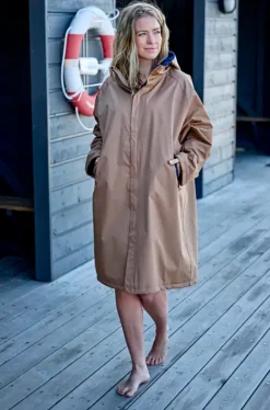 VIAMAJA Jakker<Södahl North Vinterbadekåbe - Warm Taupe