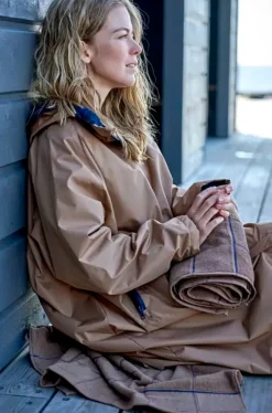 VIAMAJA Jakker<Södahl North Vinterbadekåbe - Warm Taupe