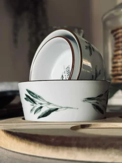 VIAMAJA Fad / Bakker|Porcelæn Og Stentøj<Serveringssæt Rund- 4 dele
