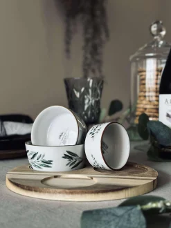VIAMAJA Fad / Bakker|Porcelæn Og Stentøj<Serveringssæt Rund- 4 dele
