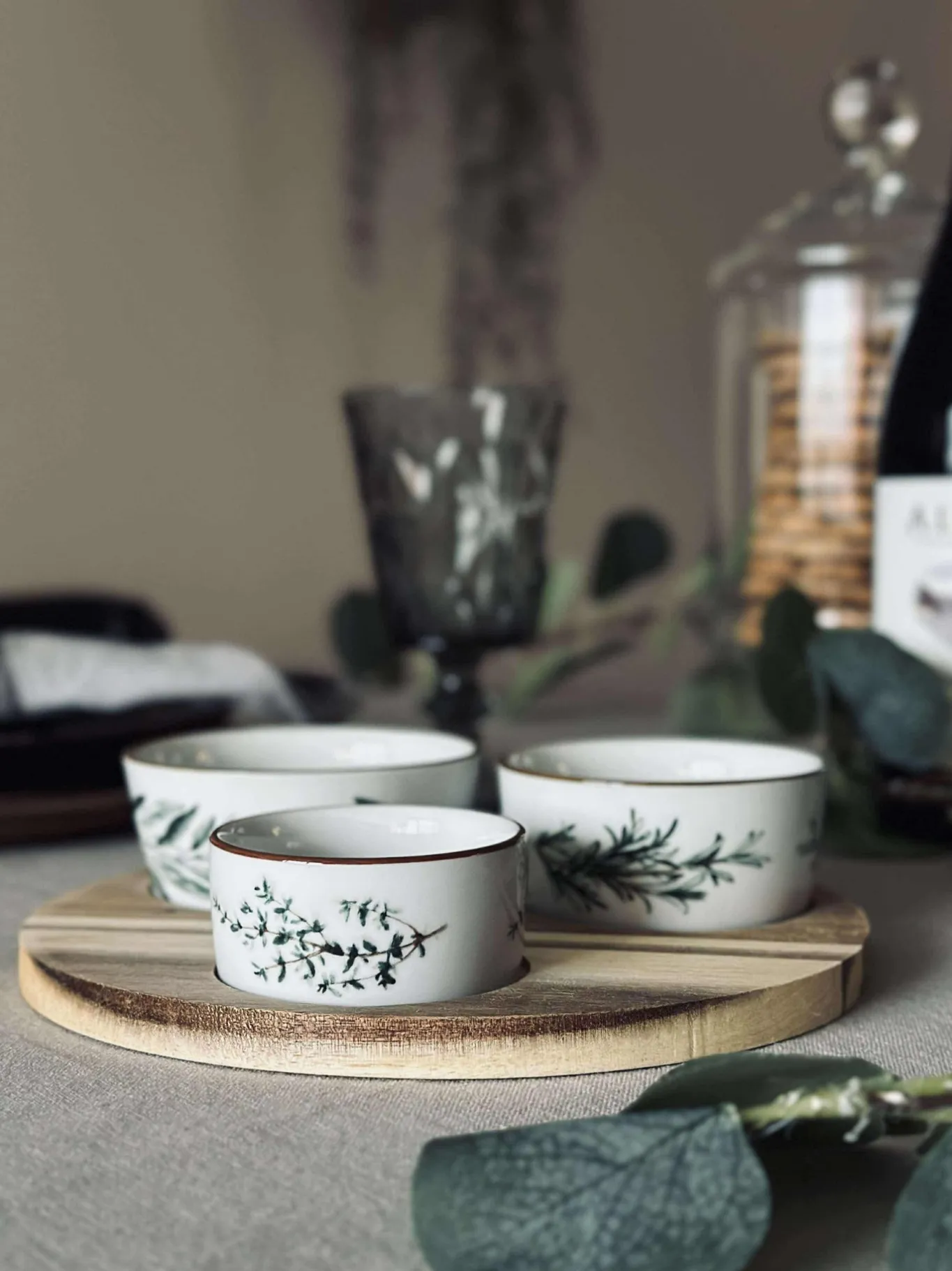 VIAMAJA Fad / Bakker|Porcelæn Og Stentøj<Serveringssæt Rund- 4 dele