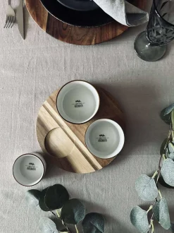 VIAMAJA Fad / Bakker|Porcelæn Og Stentøj<Serveringssæt Rund- 4 dele