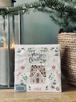 VIAMAJA Jul<Servietter 20 stk – Gingerbread