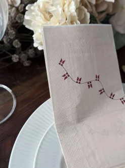 VIAMAJA Højtider<Servietter Flag - 20stk.