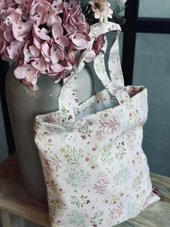 VIAMAJA Kanvas Tasker|Shoppere<Shopper - Autumn flower