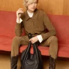 VIAMAJA Læder Tasker|Skuldertasker<Shopper - Black