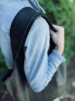 VIAMAJA Læder Tasker|Skuldertasker<Shopper - Black