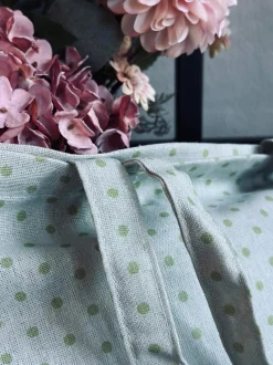 VIAMAJA Kanvas Tasker|Shoppere<Shopper - Green dots