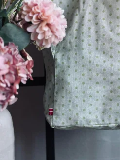 VIAMAJA Kanvas Tasker|Shoppere<Shopper - Green dots
