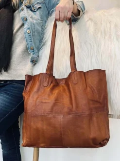 VIAMAJA Skuldertasker|Shoppere<Shopper - JUDITH Walnut