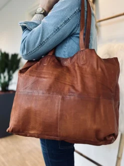 VIAMAJA Skuldertasker|Shoppere<Shopper - JUDITH Walnut