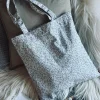 VIAMAJA Kanvas Tasker|Shoppere<Shopper - Tiny flora