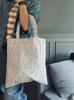VIAMAJA Kanvas Tasker|Shoppere<Shopper - Tiny flora