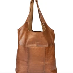 VIAMAJA Læder Tasker|Skuldertasker<Shopper – Walnut