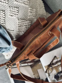 VIAMAJA Skuldertasker|Shoppere<Shopper Amalie - Cognac