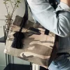 VIAMAJA Kanvas Tasker|Skuldertasker<Shopper ARMY Canvas Small